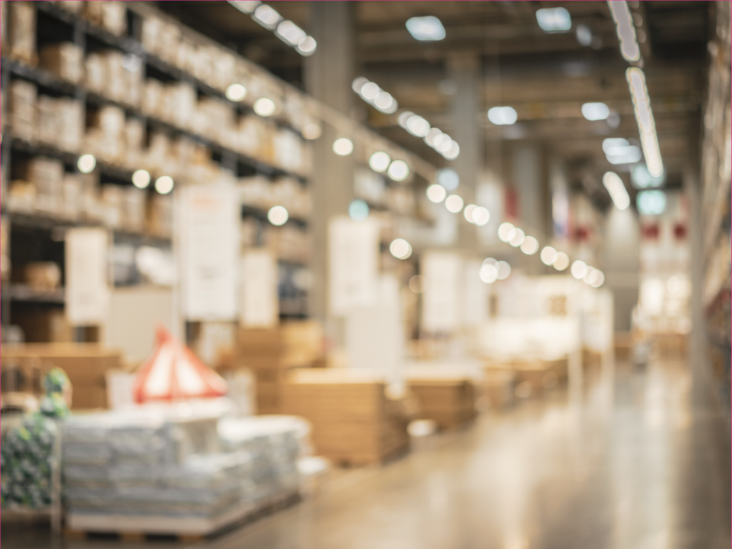 建材の倉庫の写真