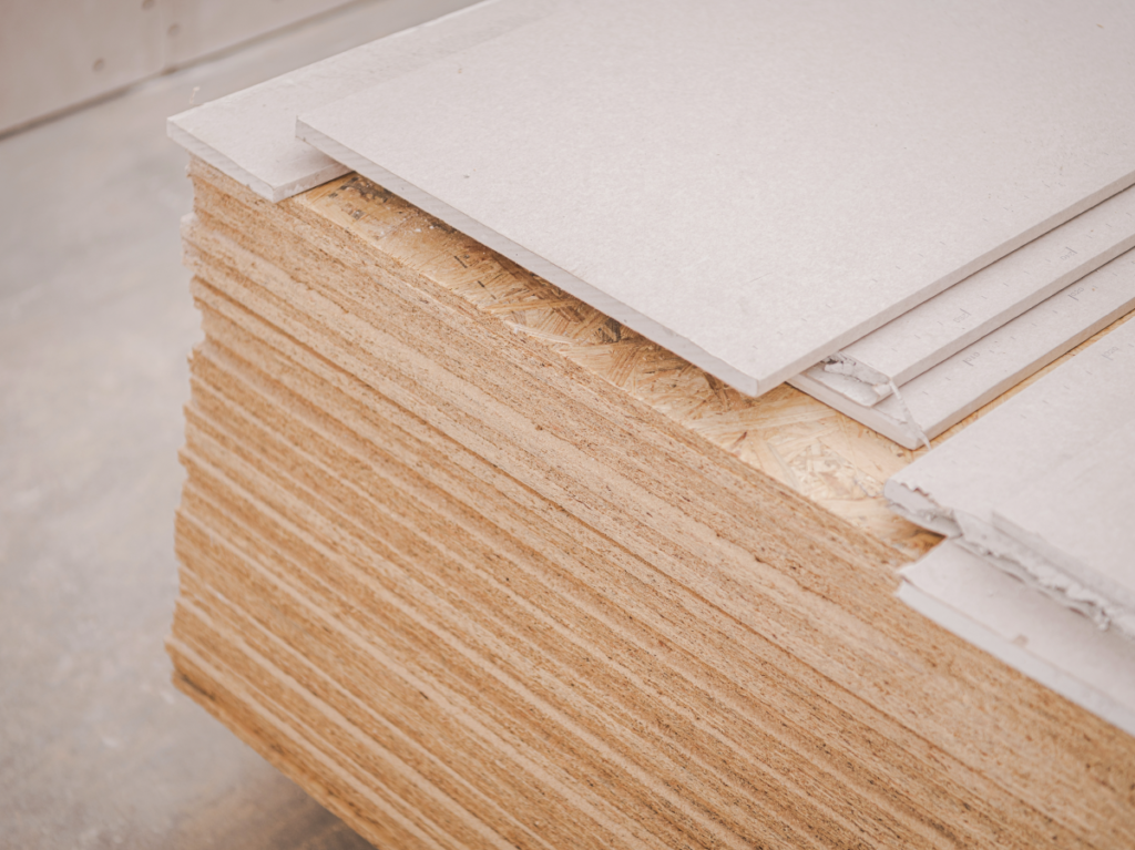 取扱建材のボード類の写真