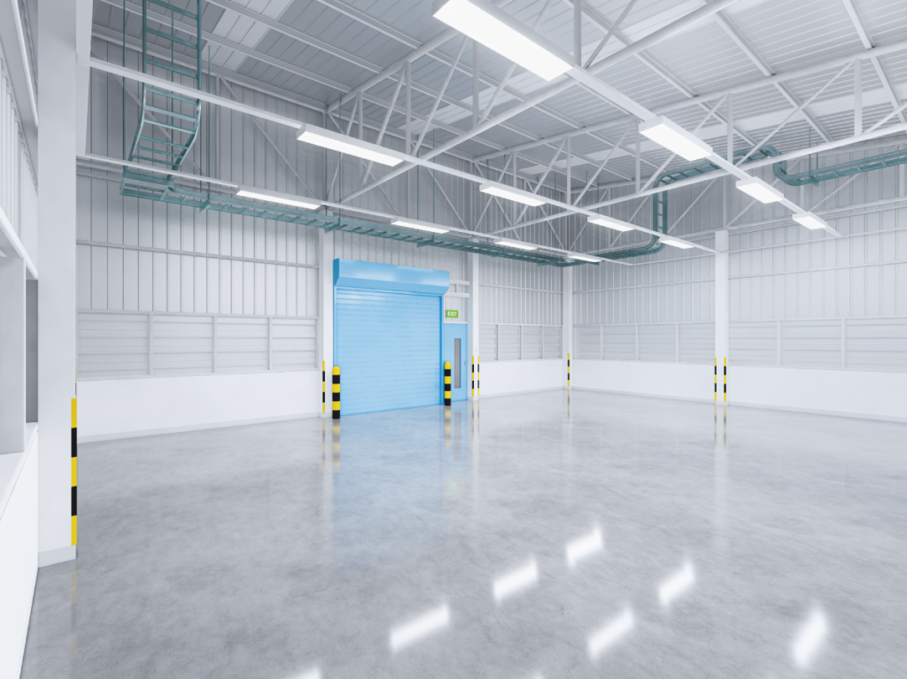 取扱建材の特殊な施設(倉庫)の写真